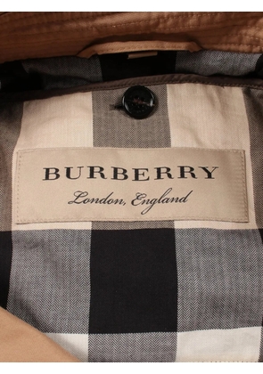 Burberry Pre-Owned cotton double-breasted coat - Neutrals