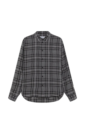MSGM check-print button-down shirt - Grey