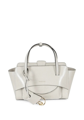 HIDESINS small Flap tote bag - White