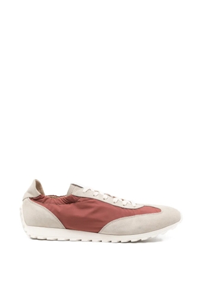 Eleventy panelled sneakers - Red