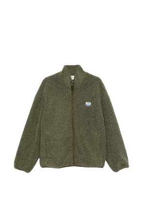 American Vintage Hoktown logo-patch sweatshirt - Green