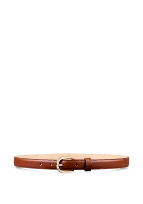 A.P.C. Rosette leather belt - Brown