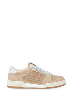 FENDI Match logo-patch sneakers - Neutrals