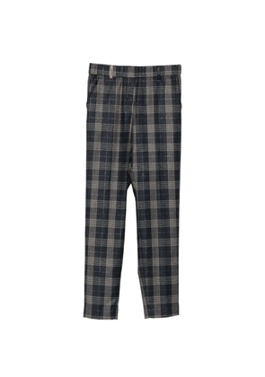 Peserico check-pattern trousers - Blue
