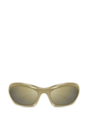 Balenciaga Eyewear oval-frame sunglasses - Neutrals