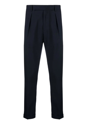 Paul Smith straight-leg tailored wool trousers - Blue