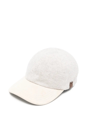 Eleventy cashmere baseball cap - Grey