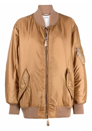 Stella McCartney padded bomber jacket - Neutrals