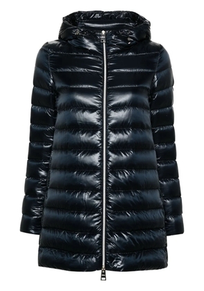 Herno hooded puffer coat - Blue