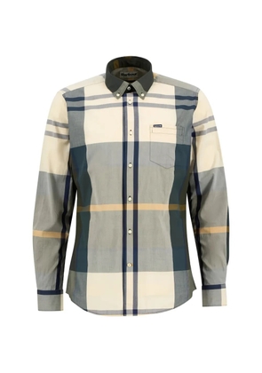 Barbour Harris tailored long-sleeved shirt - Neutrals