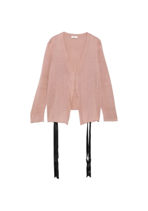 Lanvin Pre-Owned 2000s V-neck cardigan - Pink