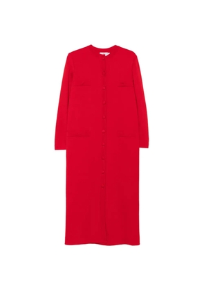Valentino Garavani Pre-Owned 1990s button-up skirt and coat set - Red