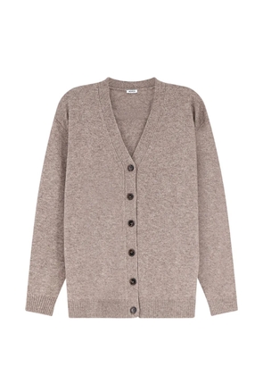 ASPESI button-up V-neck cardigan - Brown