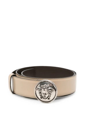 Versace Medusa plaque belt - Neutrals