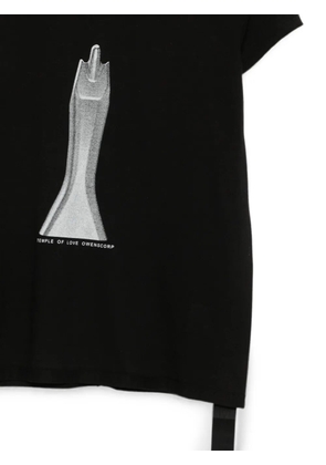 Rick Owens DRKSHDW Small Level graphic-print T-shirt - Black