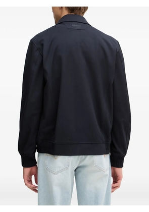 GUESS USA zip-up tailored jacket - Blue