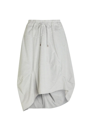 Vivienne Westwood Aerodrome asymmetric midi skirt - Grey