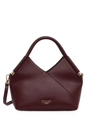 TWINSET wrapped-effect top-handle tote bag - Red