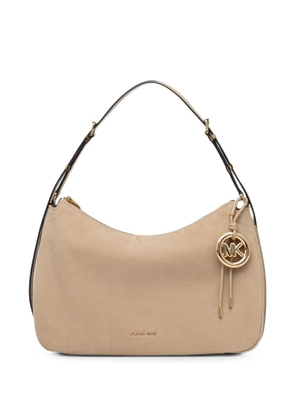 Michael Michael Kors Nolita logo-plaque shoulder bag - Neutrals