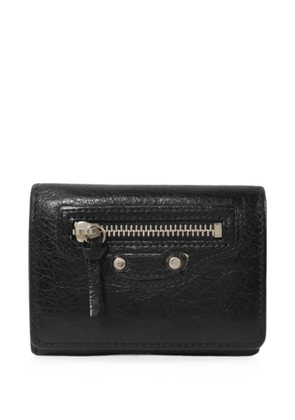 Balenciaga Pre-Owned studded card case - Black