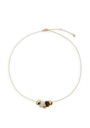 Monica Vinader Antica bead-embellished chain necklace - Gold