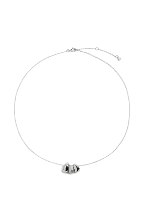 Monica Vinader Antica bead-embellished necklace - Silver
