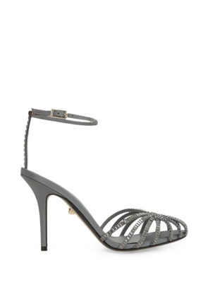 Alevì Penelope crystal-embellished sandals - Grey