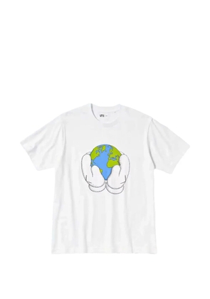 KAWS x Uniqlo Peace For All T-shirt - White