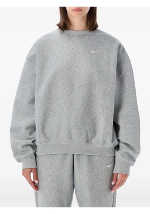 Nike logo-embroidered sweatshirt - Grey