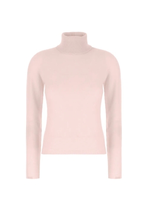 Vanisè roll-neck cashmere sweater - Pink