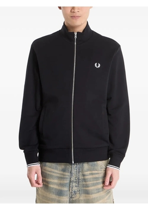 Fred Perry zip-through sweater - Black