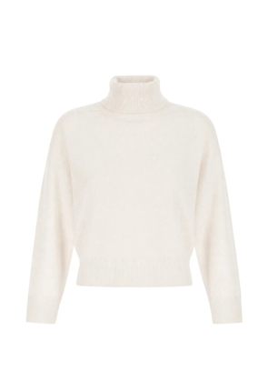 Vanisè roll-neck cashmere sweater - Neutrals