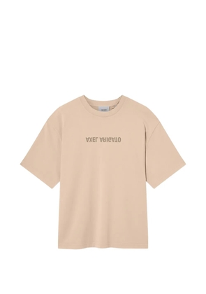 Axel Arigato Distort washed T-shirt - Neutrals