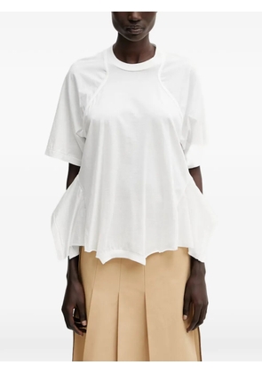 Undercover ruffled-trim T-shirt - White