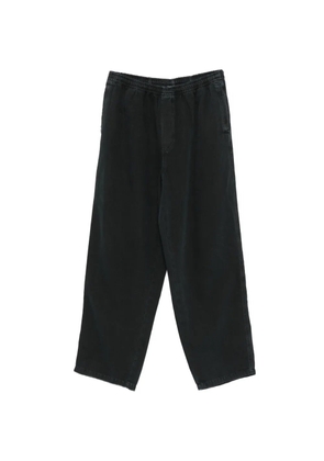 American Vintage elasticated-waistband track pants - Black
