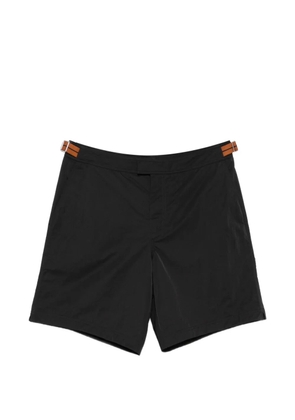 Zegna buckle-detail swim shorts - Black