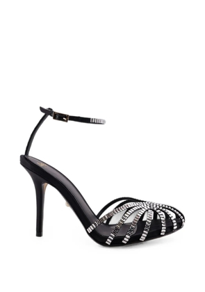 Alevì Penelope crystal-embellished sandals - Black