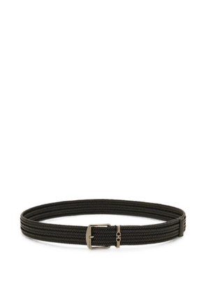 Ferragamo woven belt - Black