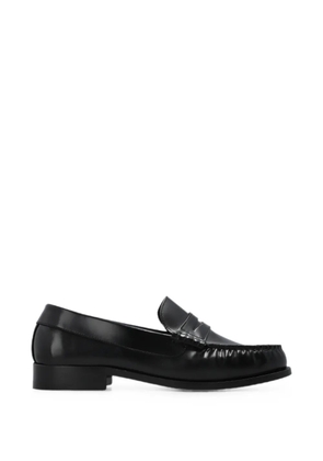 ALOHAS Rivet leather loafers - Black
