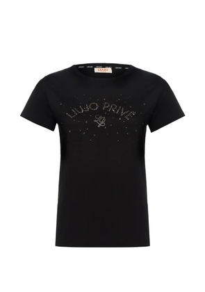 LIU JO logo T-shirt - Black