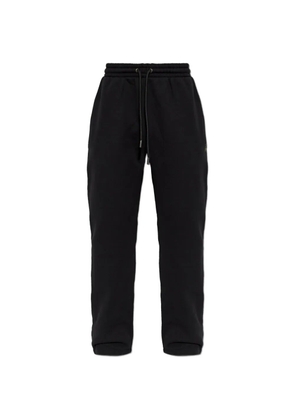 Off-White logo-print track pants - Black