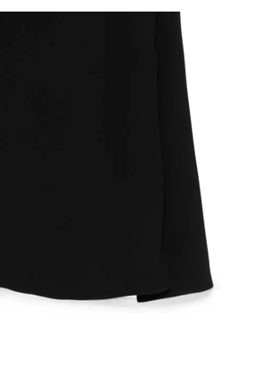 P.A.R.O.S.H. long-sleeve boat-neck blouse - Black