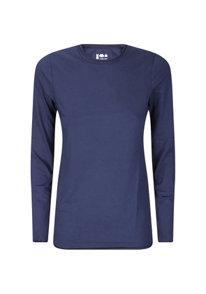 Labo Art Renalong-sleeve T-shirt - Blue