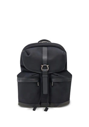 Ferragamo canvas backpack - Black