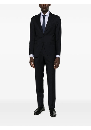 Barba vertical-stripe spread-collar shirt - White