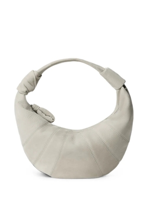 LEMAIRE mini Fortune Croissant bag in alpaca nubuck - Neutrals