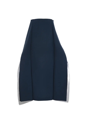 A.W.A.K.E. Mode high-waisted panelled maxi skirt - Blue