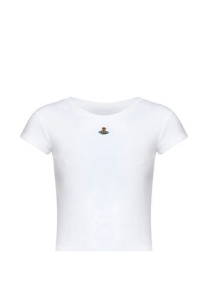 Vivienne Westwood Baby Peru logo-patch T-shirt - White