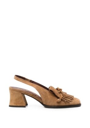 ETRO slingback tassel-detail pumps - Brown