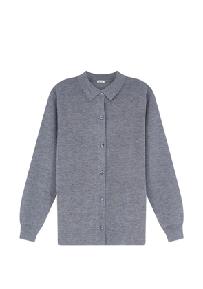 ASPESI button-up collared cardigan - Grey